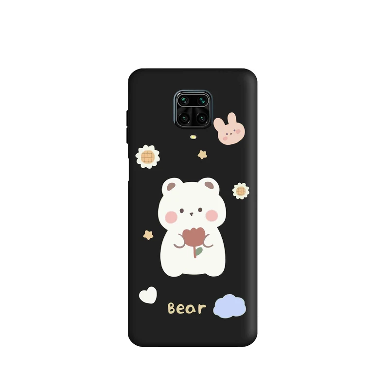 کاور قاب گارد طرح خرسی کد FF2628 مناسب برای گوشی موبایل شیائومی Redmi Note 9s / Redmi Note 9pro