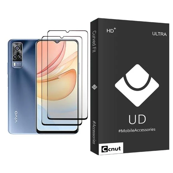 محافظ صفحه نمایش سرامیکی کوکونات مدل UDB Glass2 مناسب برای گوشی موبایل ویوو Y33 بسته دو عددی