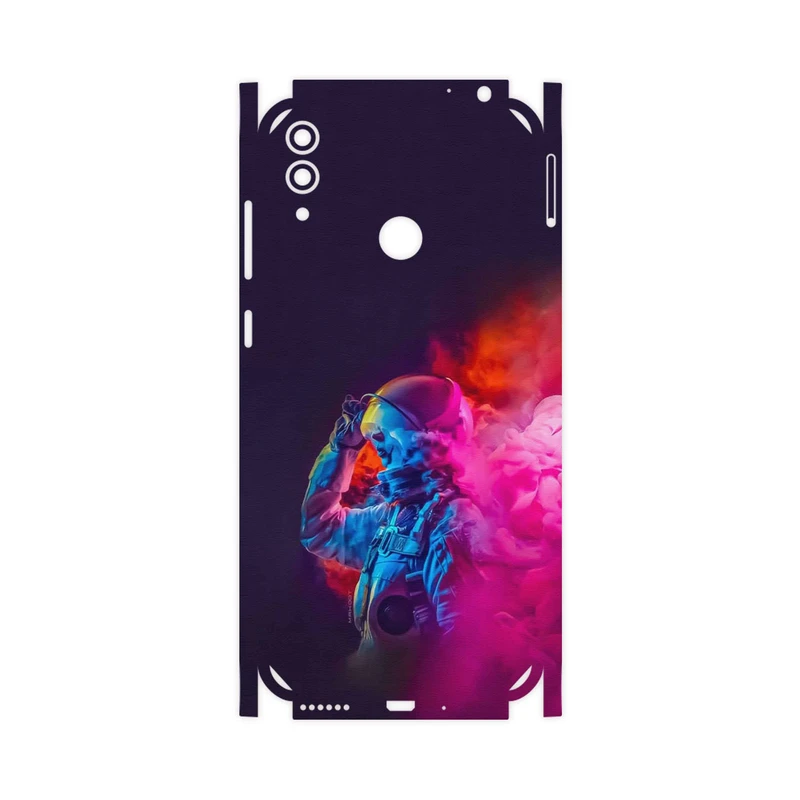 برچسب پوششی ماهوت مدل Smoke Rainbow Digital Art 1-FullSkin مناسب برای گوشی موبایل آنر 8C