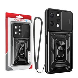 کاور گاردتک مدل آساک Dcamp2 Strap مناسب برای گوشی موبایل شیائومی Redmi12 4G/ Redmi 12 به همراه بند