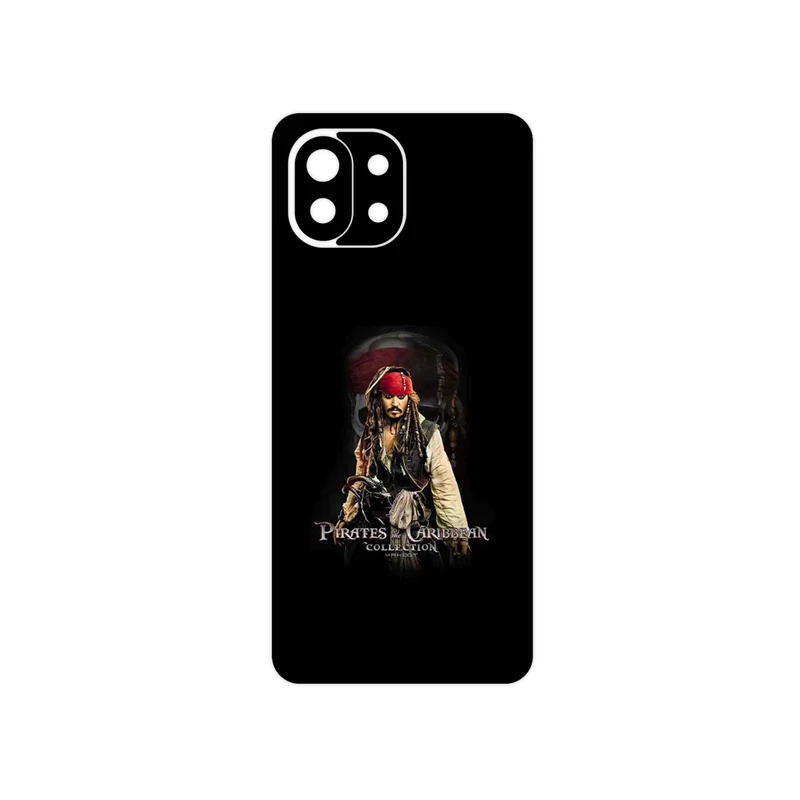 برچسب پوششی ماهوت مدل PIRATES OF THE CARIBBEAN مناسب برای گوشی موبایل شیائومی 11 Lite 5G NE