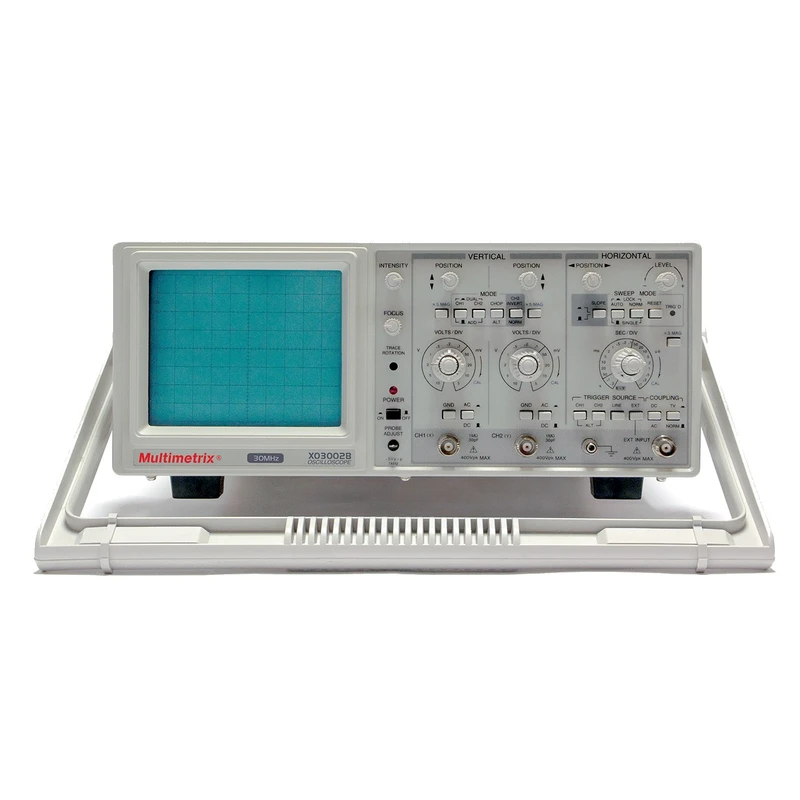 اسیلوسکوپ آنالوگ مولتی‌متریکس مدل XO3002B  دوکاناله 30 MHz