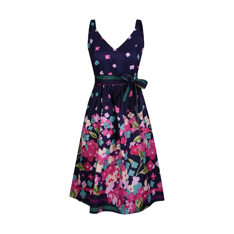 پیراهن یقه هفت زنانه افراتین مدل نیلوفر کد 9604