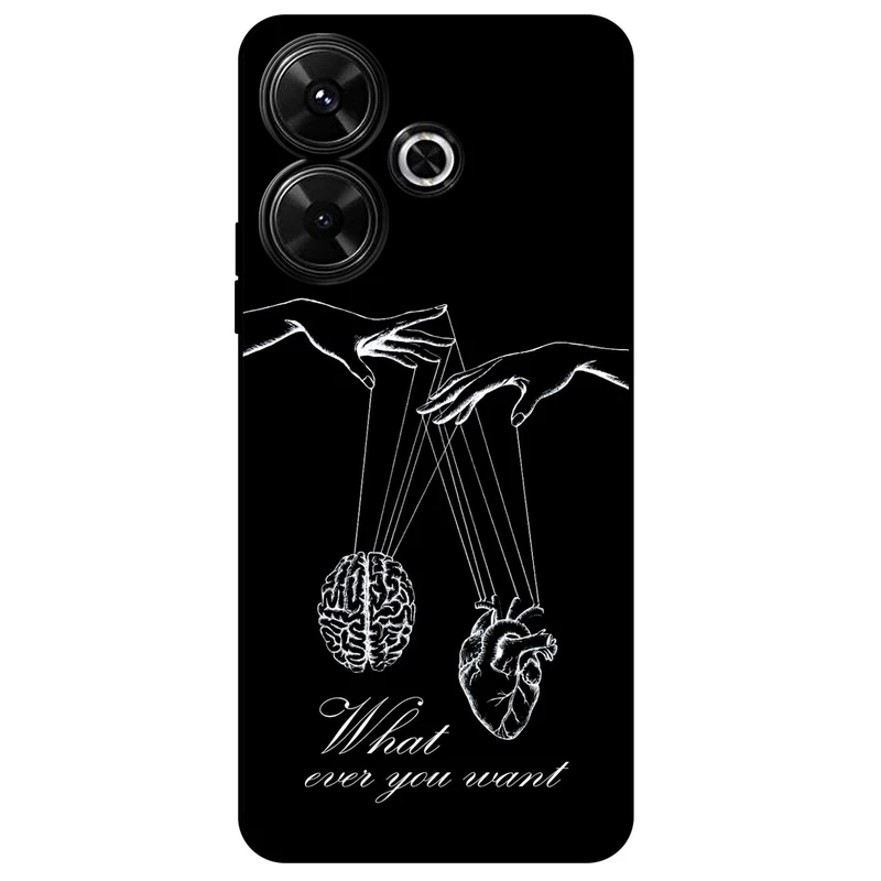 کاور مگافون طرح فکر و احساس مدل 1899 مناسب برای گوشی موبایل شیائومی Redmi 13 4G