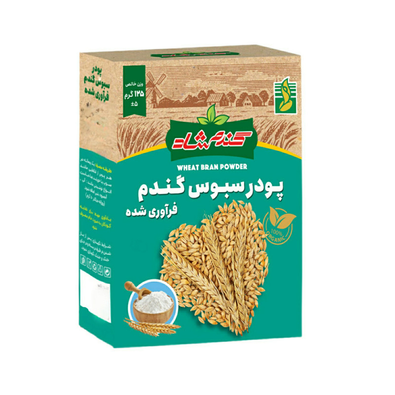 سبوس گندم گندم شاد
- 125 گرم