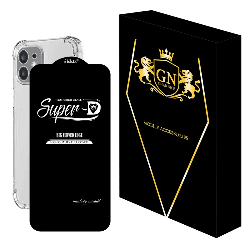 کاور قاب نایس مدل 2SDJ مناسب برای گوشی موبایل اپل iPhone 12 به همراه محافظ صفحه نمایش