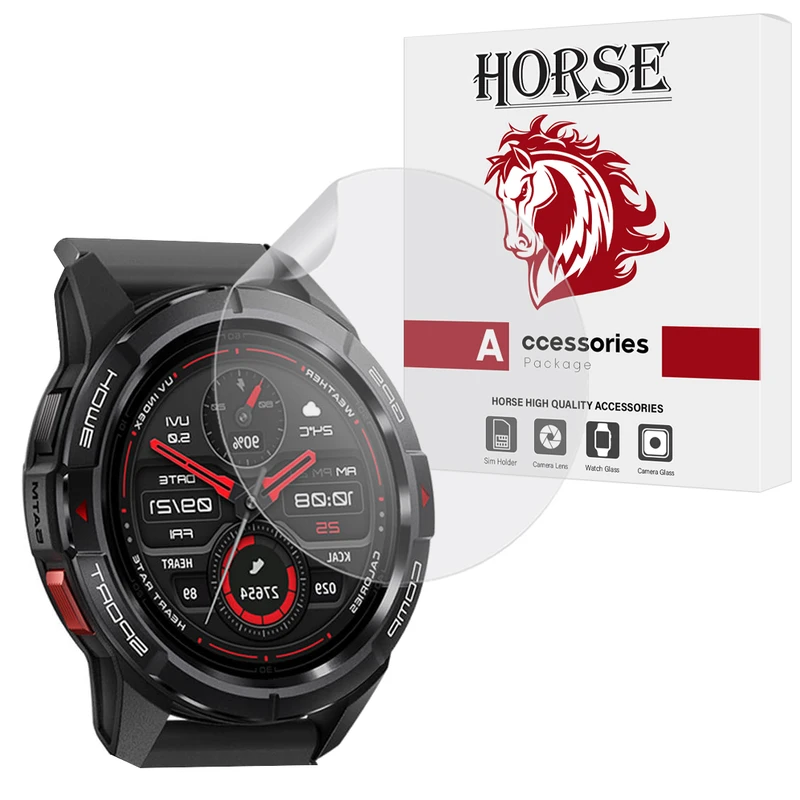 محافظ صفحه نمایش هورس مدل NNOH20 مناسب برای ساعت هوشمند شیائومی Mibro GS Active