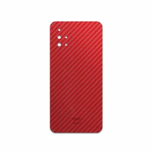 MAHOOT Red-Fiber Cover Sticker for Samsung Galaxy M31S