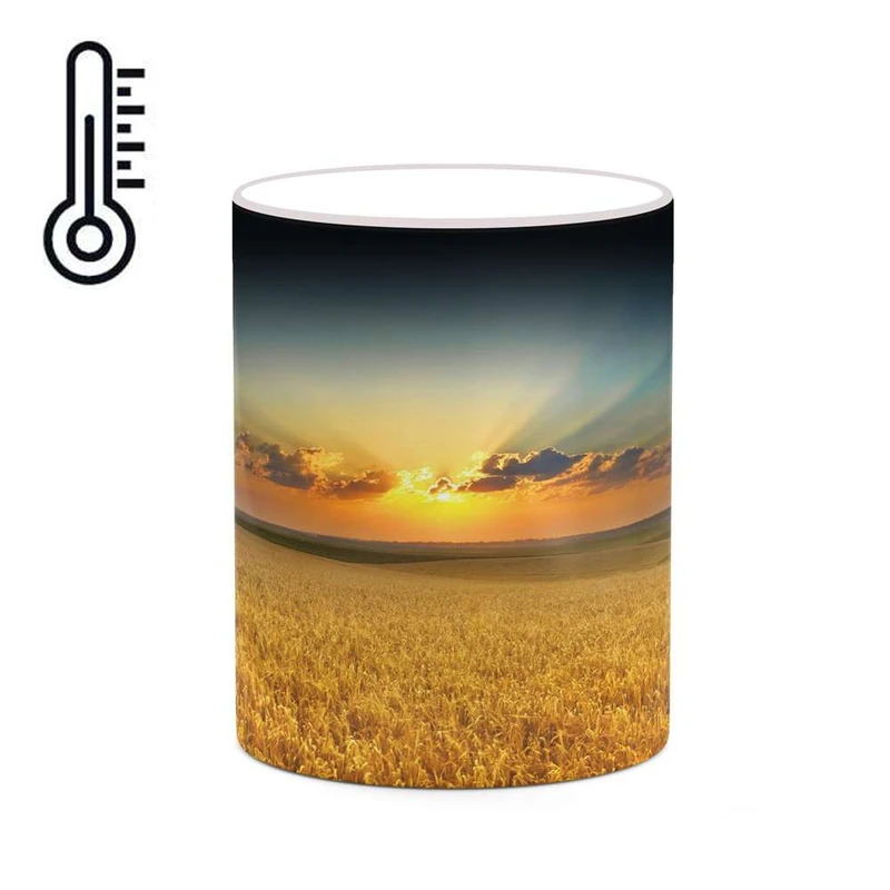 ماگ حرارتی کاکتی مدل منظره کد mgh18301