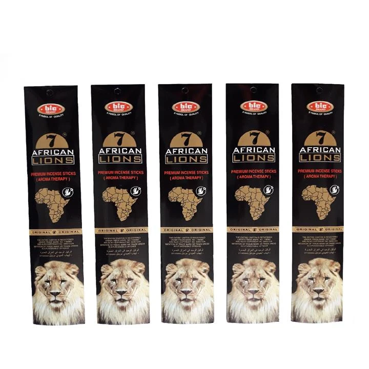 عود بیک مدل هفت شیر آفریقایی بسته 5 عددی