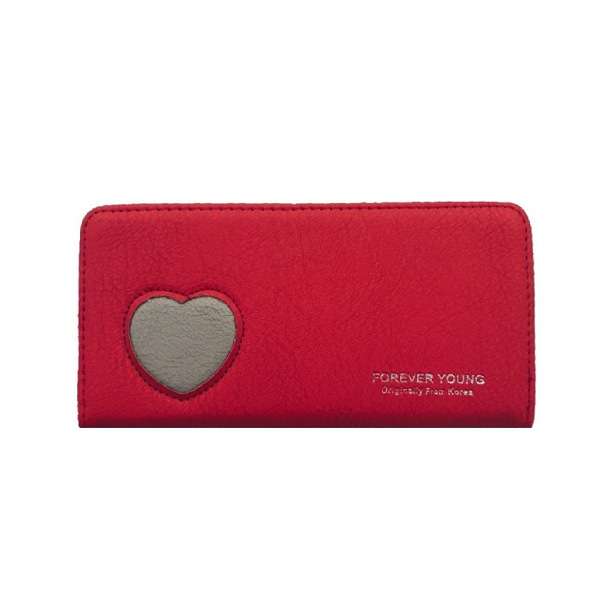 کیف پول زنانه فوراور مدل قلبی 