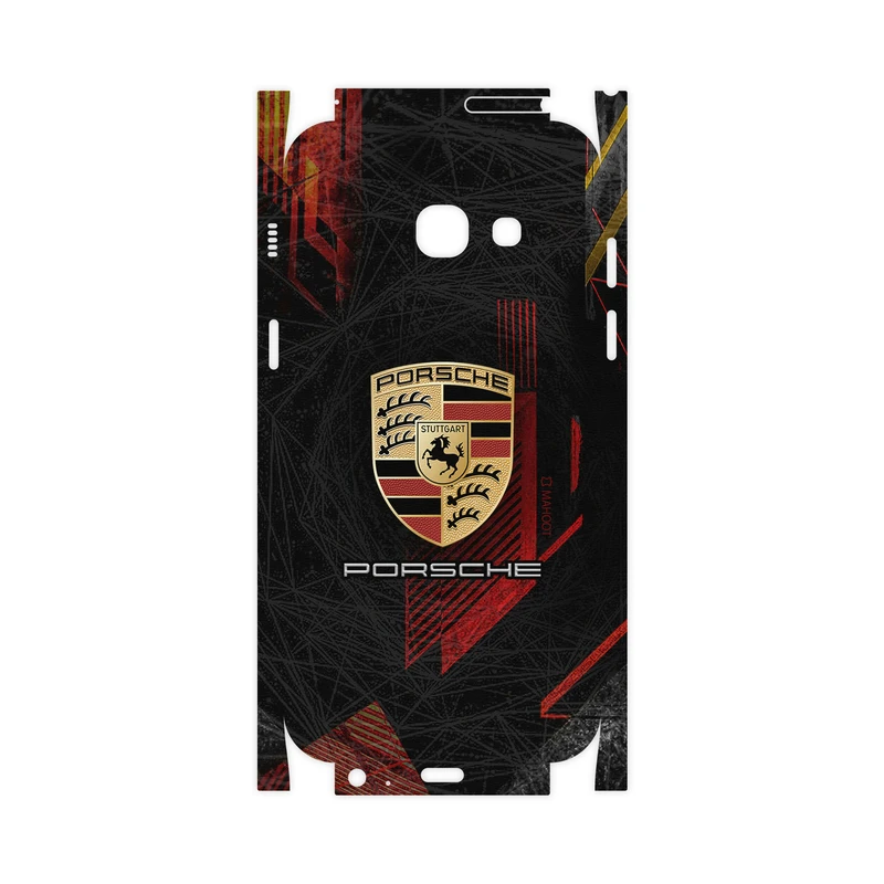 برچسب پوششی ماهوت مدل Porsche-FullSkin مناسب برای گوشی موبایل سامسونگ Galaxy A3 2017