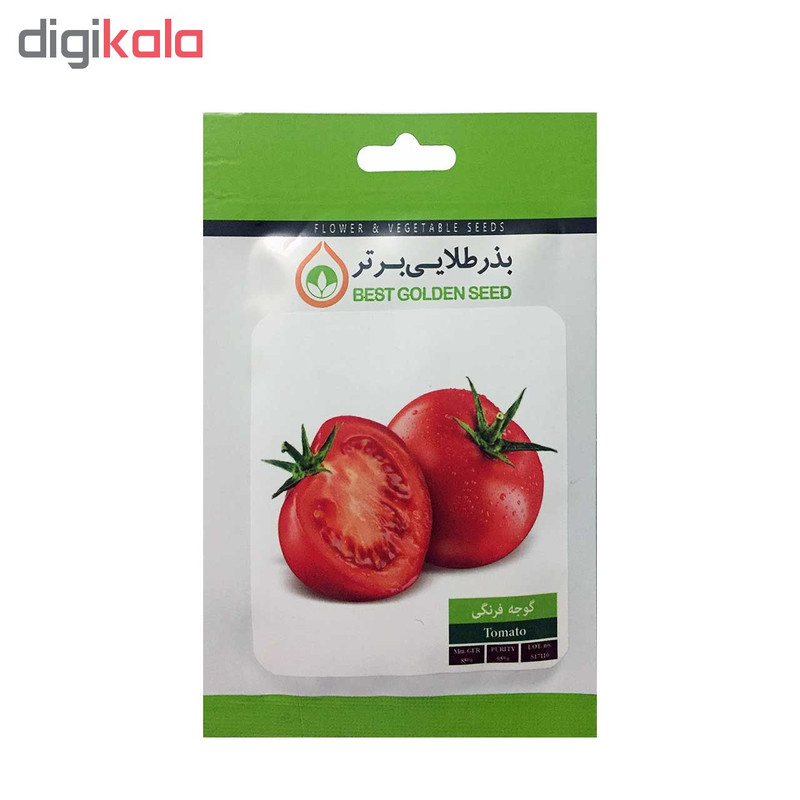 بذر خیار و گوجه بذر طلایی برتر کد P-KHG-BZT-03 مجموعه 3 عددی