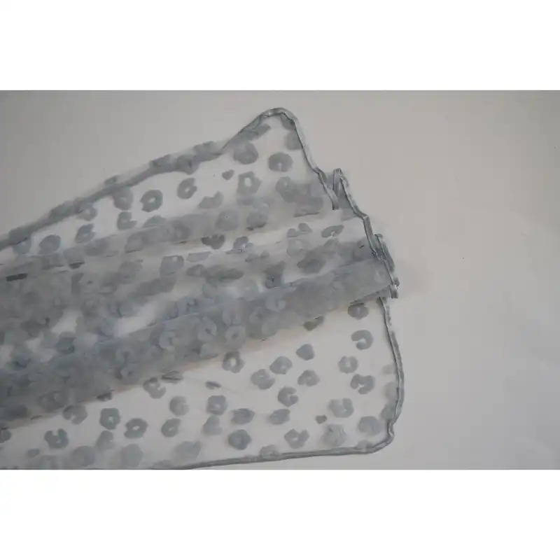 شال زنانه مدل شکوفه توری کد 09