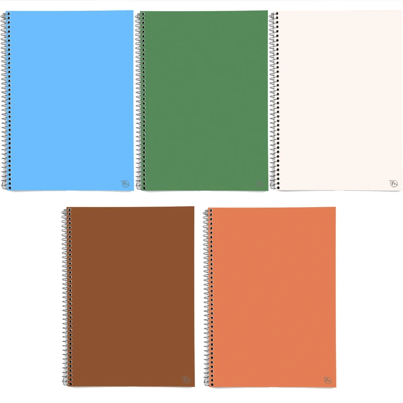 دفتر مشق 50 برگ مدوپد طرح ساده کد BD10187 مجموعه 5 عددی