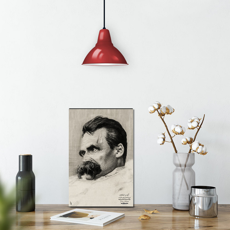 تابلو شاسی آواویز مدل فردریش نیچه کد 4G458