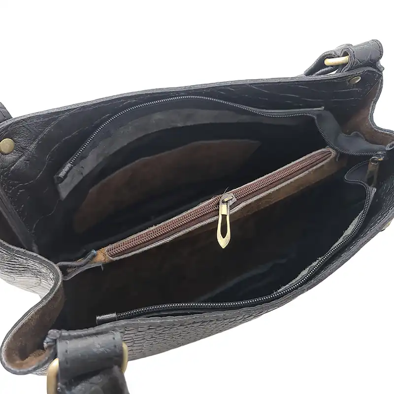 کیف دوشی زنانه مدل مایا چرم طبیعی گاوی کد S_220