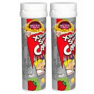 آبنبات خیلی ترش شوک مخلوط میوه ای پالازی - 35 گرم بسته 2 عددی