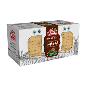 نان بیسکوئیت سنتی غنی شده با آرد چاودار و ریحان اورنگ - 380 گرم