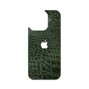 MAHOOT Green-Crocodile-Leather Cover Sticker for Apple iPhone 16 Pro