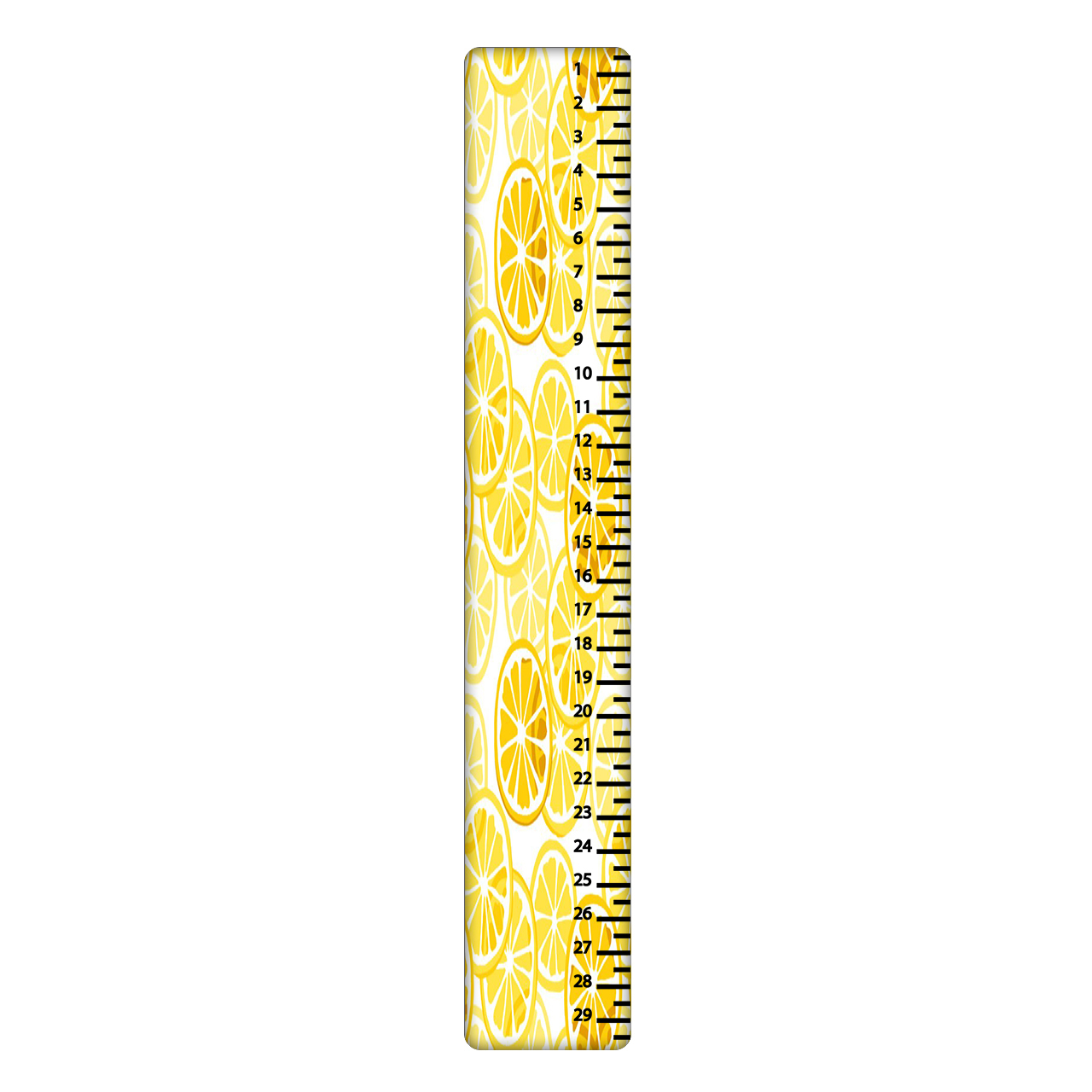 خط کش 30 سانتی متر طرح لیمو کد 138