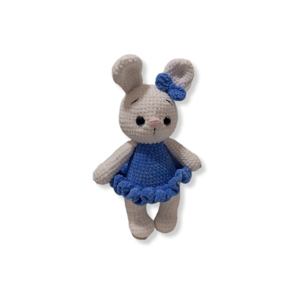 عروسک بافتنی مدل خرگوش کد 002