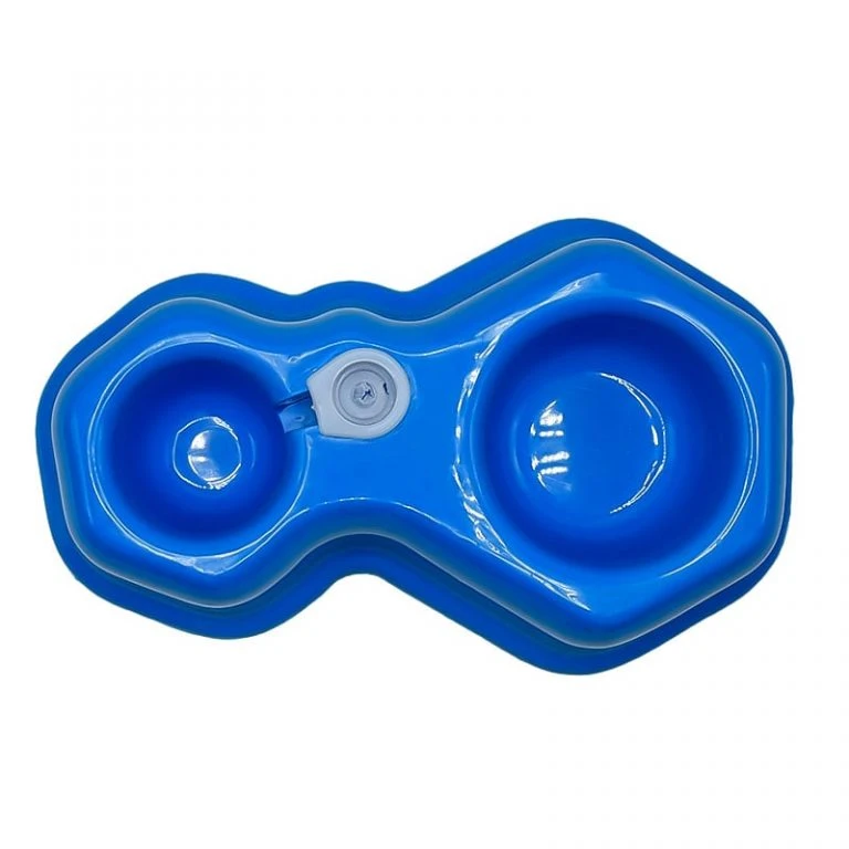  ظرف آب و غذای سگ کد 2002 مدل دوقلو