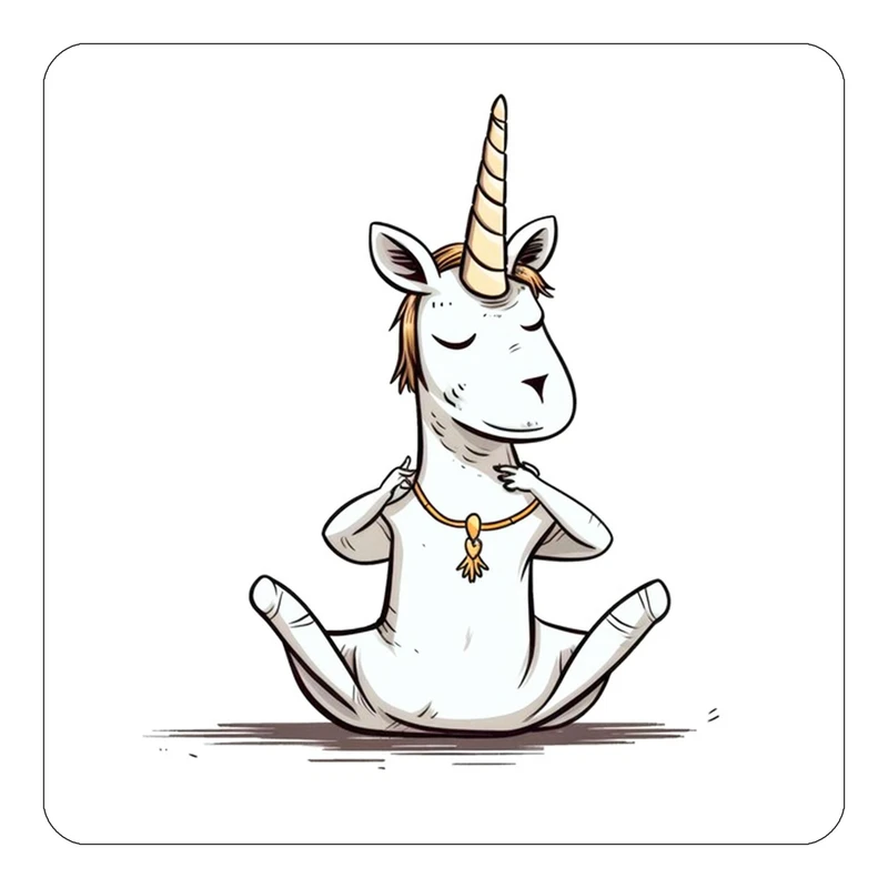 مگنت کاکتی طرح اسب تک شاخ و یونیکورن مدل mp30493