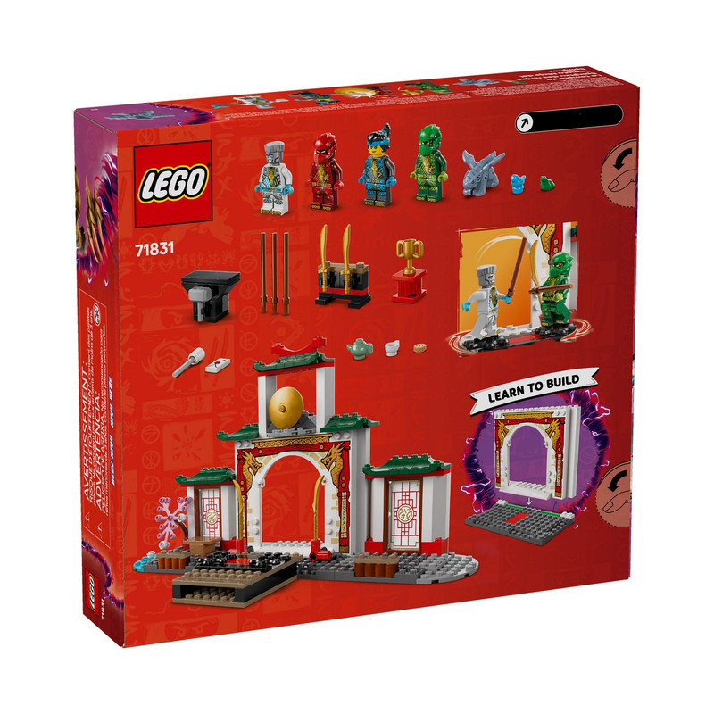 لگو 158 تکه سری NINJAGO مدل Ninja Spinjitzu Temple کد 71831