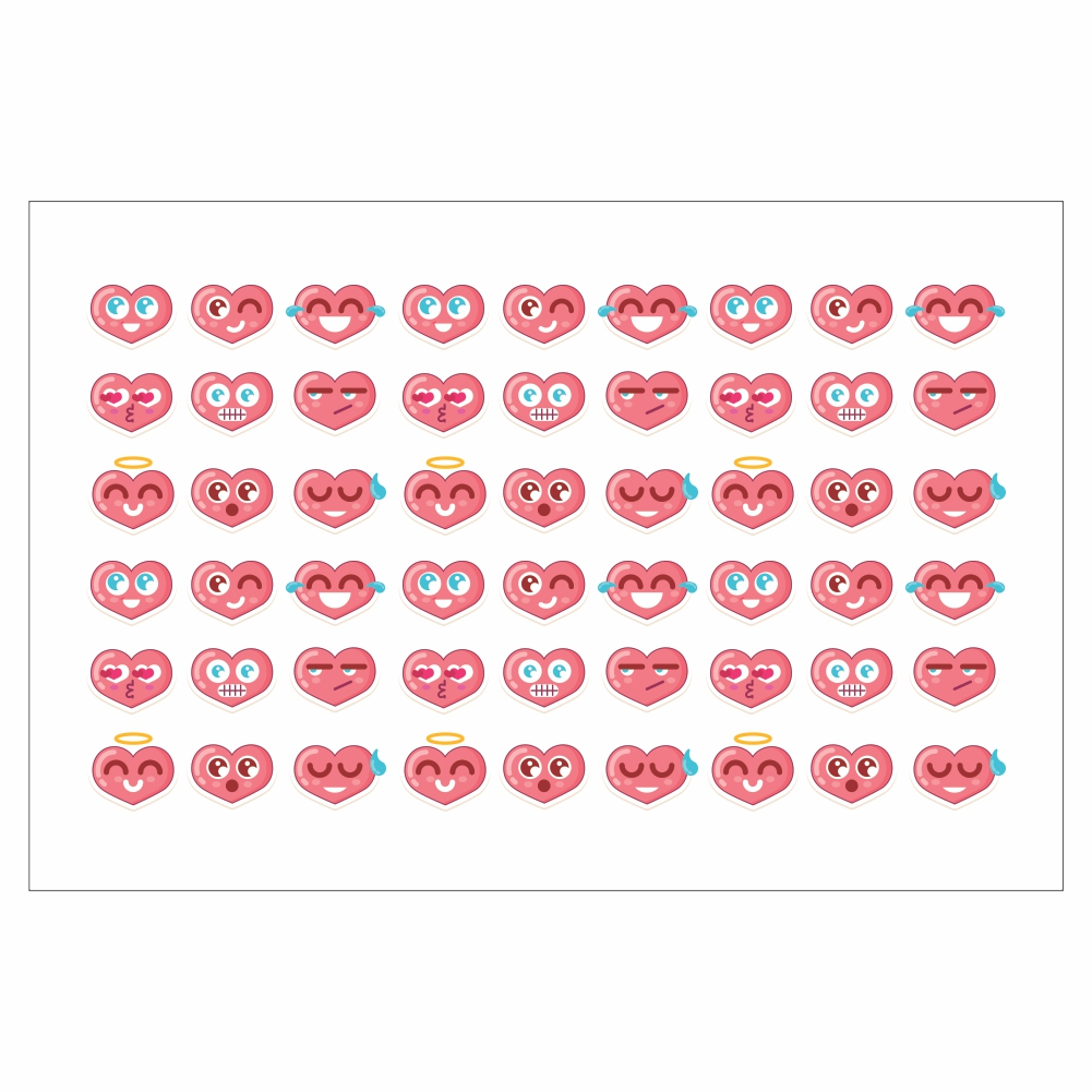 برچسب لنز ناخن مدل L2017