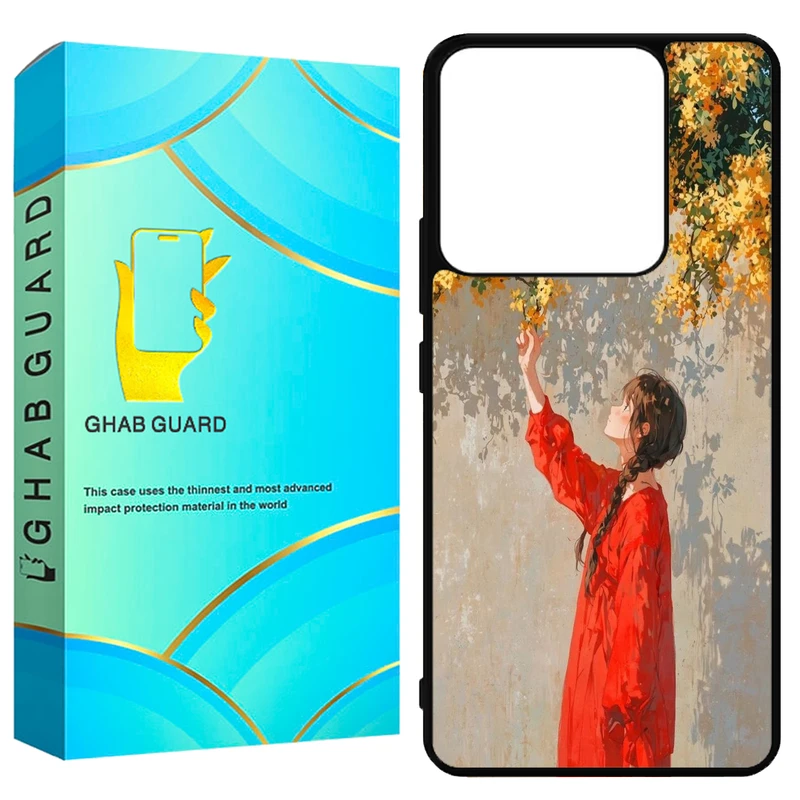 کاور قاب گارد طرح دختر مدل GN14 مناسب برای گوشی موبایل شیائومی Redmi Note 14 5G