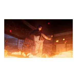 استیکر لپ تاپ و موبایل مدل انیمه طرح شیطان کش موزان کیبوتسوجی demon slayer Muzan Kibutsuji کد 806