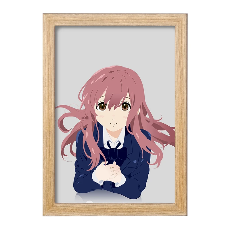 تابلو خندالو مدل شوکو نیشیمیا انیمه سایلنت ویس A Silent Voice  کد 15796