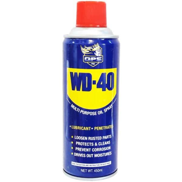 اسپری روان کننده جی پی 5 مدل WD-40 حجم 450 میلی لیتر بسته 2 عددی اسپری روان کننده جی پی 5 مدل WD-40 حجم 450 میلی لیتر بسته 2 عددی