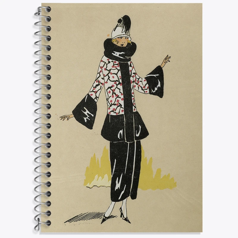 دفتر لغت 50 برگ خندالو طرح فیگور دخترانه کد N2470