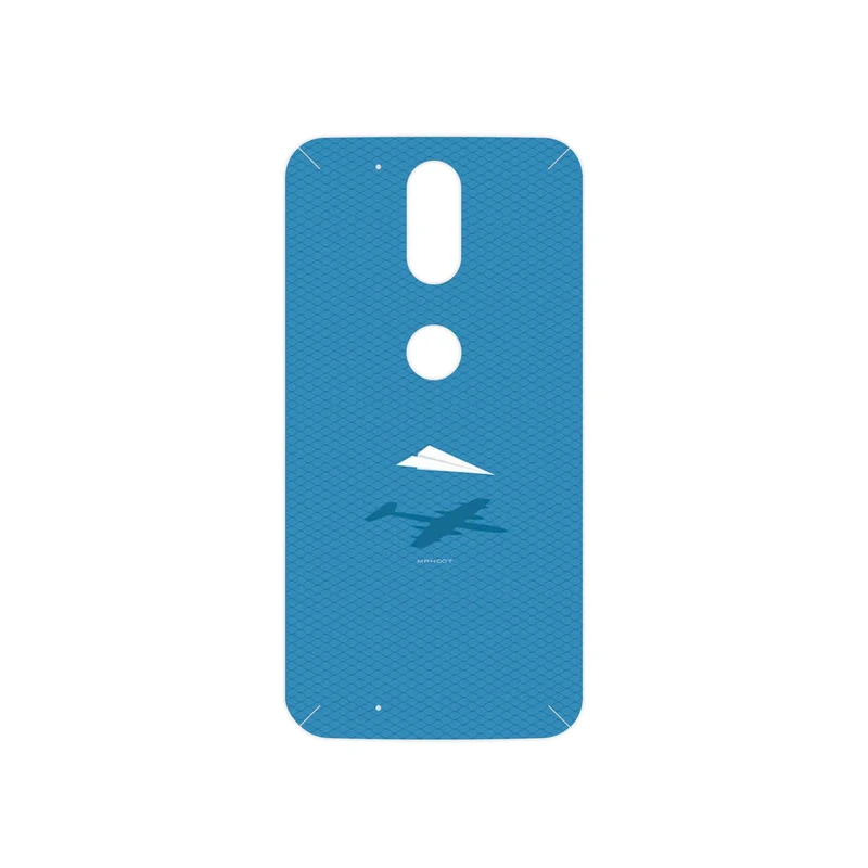 برچسب پوششی ماهوت مدل Minimal Paper Airplane مناسب برای گوشی موبایل موتورولا Moto G4