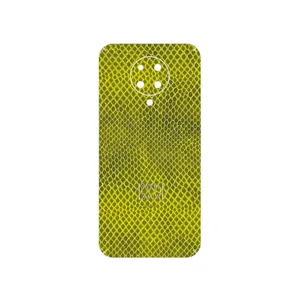 MAHOOT Yellow Snake Skin Cover Sticker for Xiaomi Poco F2 Pro