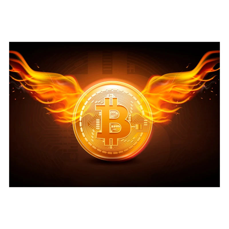 پوستر مدل بیتکوین کد 2466