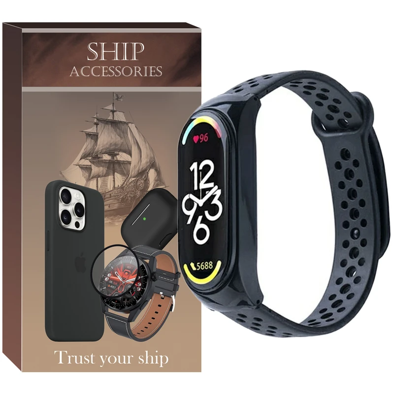 بند شیپ مدل H Guard Strap SH مناسب برای ساعت هوشمند شیائومی Mi band 7