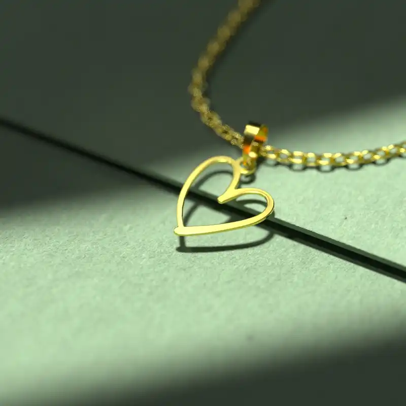 گردنبند طلا 18 عیار زنانه مدوپد مدل گل کد CA10816