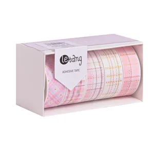  چسب نواری لتنگ مدل واشی مدل فانتزی عرض 1.50سانتی متر بسته 5 عددی