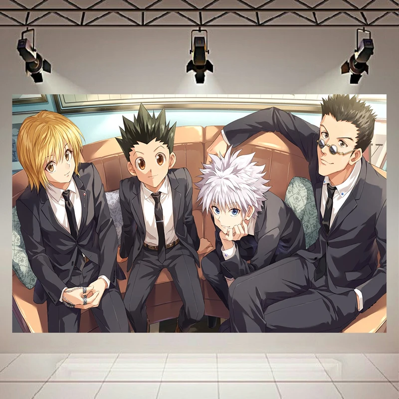 تابلو بوم طرح انیمه مدل HUNTER X HUNTER کد AR6280
