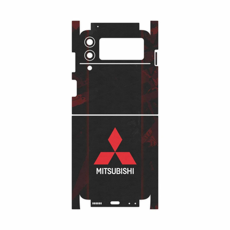 برچسب پوششی ماهوت مدل Mitsubishi-Motor-FullSkin مناسب برای گوشی موبایل سامسونگ Galaxy Z Flip3 5G