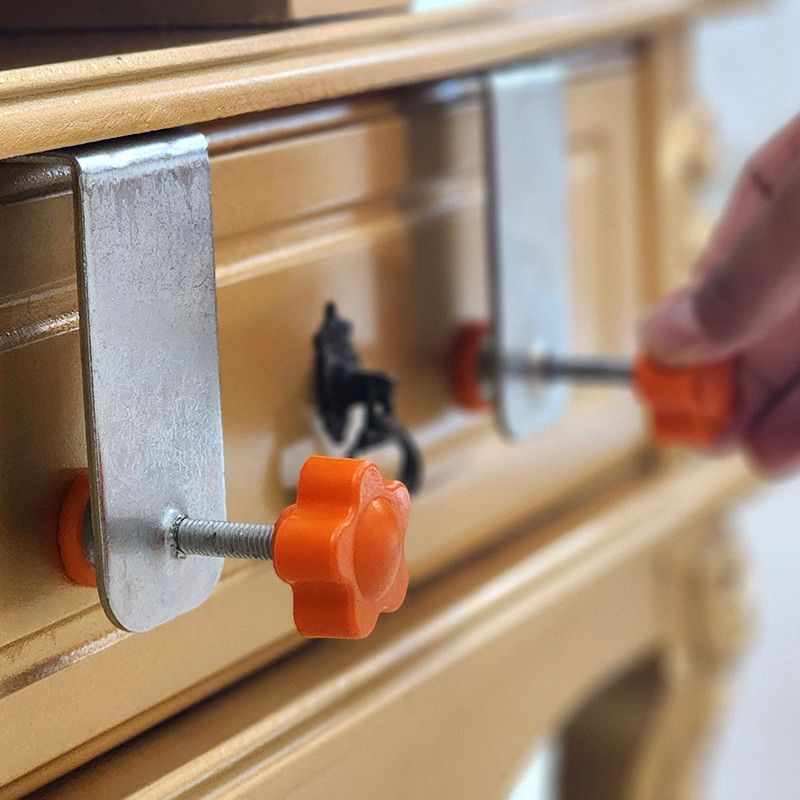 گیره درب کشو مدل +DC بسته 2 عددی