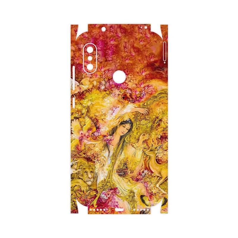 برچسب پوششی ماهوت مدل Persian miniature 1-FullSkin مناسب برای گوشی موبایل شیائومی Redmi Note 6 Pro