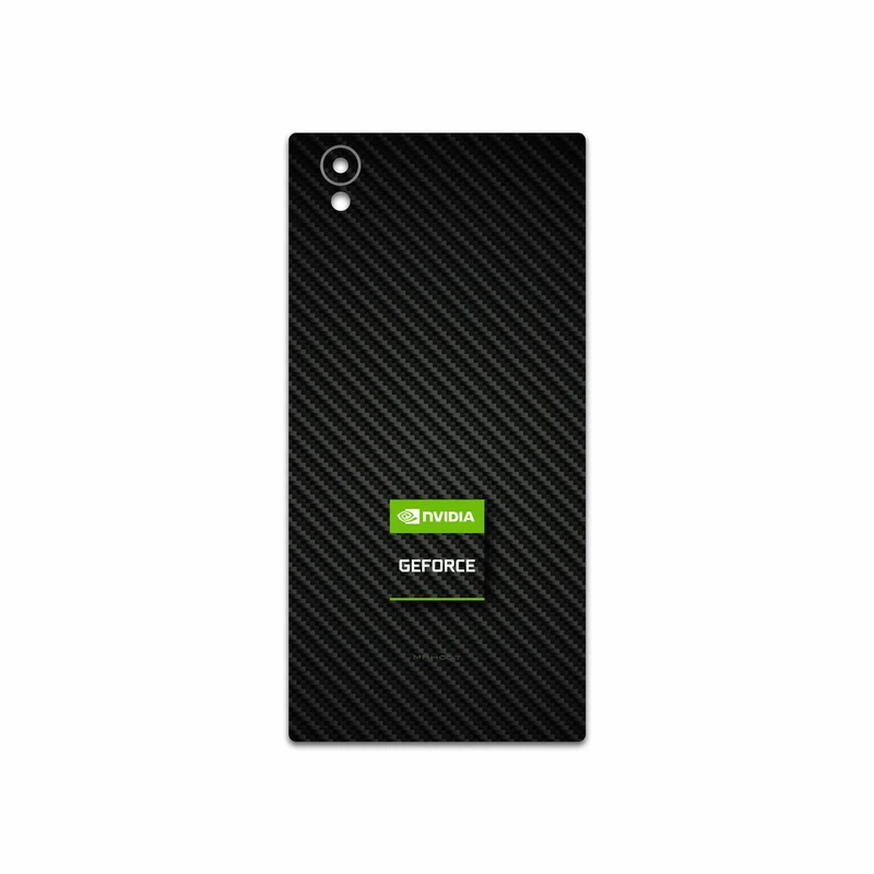 برچسب پوششی ماهوت مدل Nvidia Brand مناسب برای گوشی موبایل سونی Xperia L1