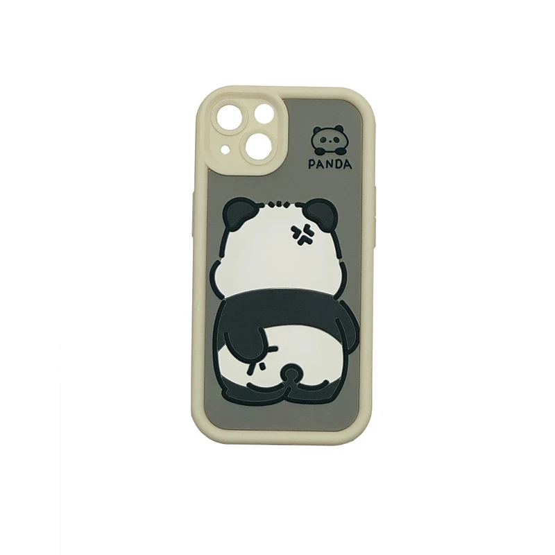 کاور مدل سیک شل طرح پاندا سولید مناسب برای گوشی موبایل اپل iphone 15