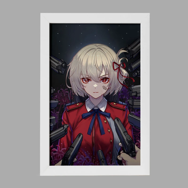 تابلو خندالو مدل چیساتو انیمه لیکوریس ریکویل Lycoris Recoil  کد 22968