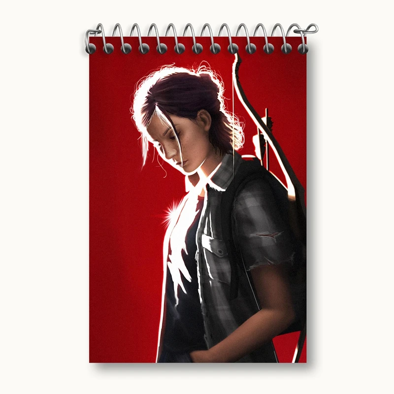 دفتر یادداشت 50 برگ خندالو مدل لست آف آس (The Last Of Us) کد F1588