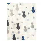 ملحفه آدنو مدل Cat کد IR49 دونفره سایز 160x200 سانتی متر